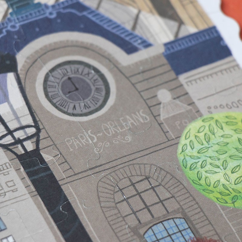 <p>Puzzle de la ciudad de Paris</p>